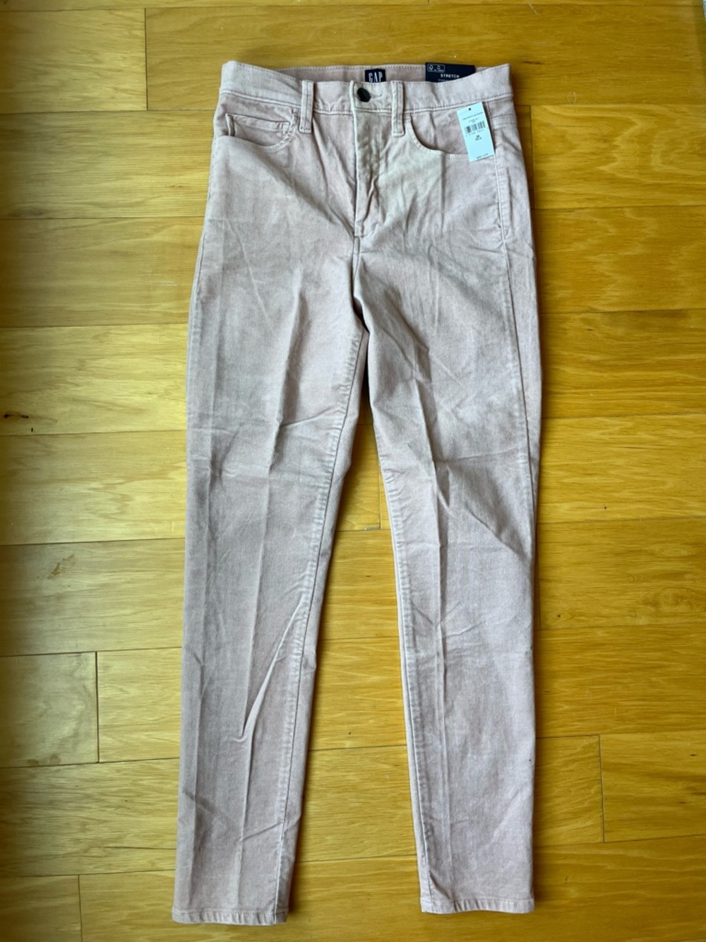 GAP Stretch Corduroy Pants - Blush Pink - Picture 5 of 7